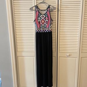 racerback maxi dress